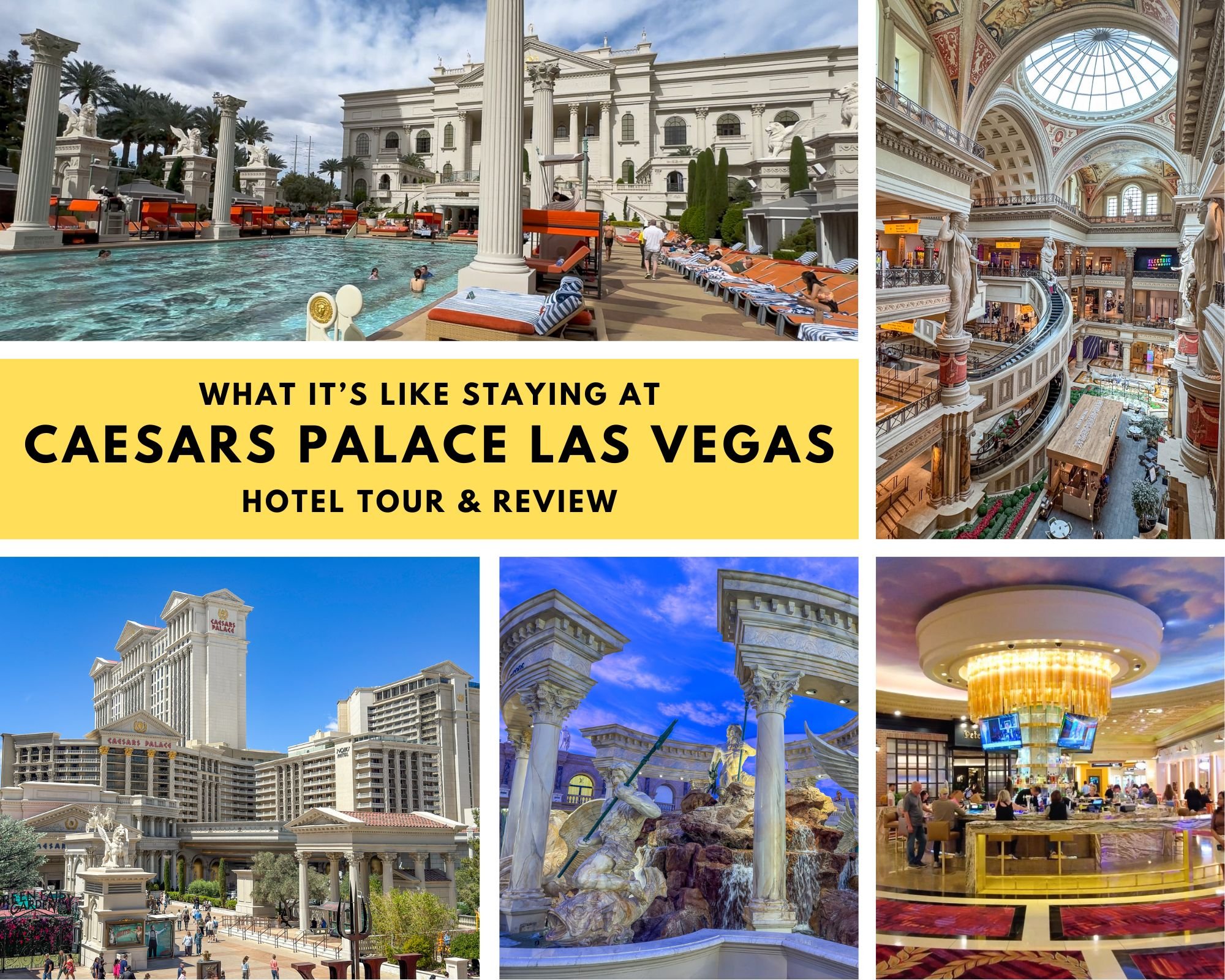 What it's like staying at Caesars Palace Las Vegas — Trip Tips